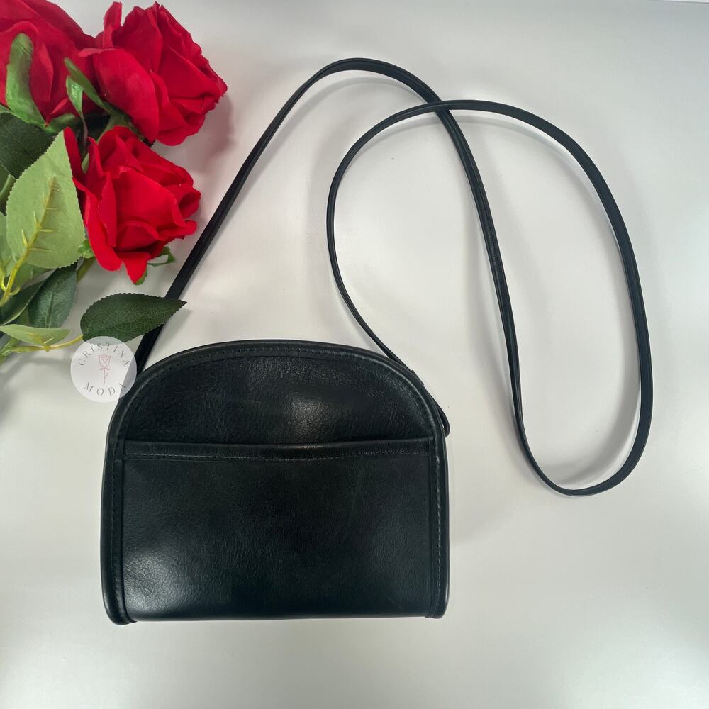 Vintage Coach Abbie Zip Bag 9017 Black 1998 USA